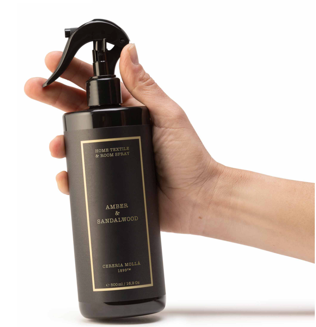 Amber & Sandalwood 500ml Textile Spray