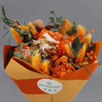 Bouquet Primavera Naranja Dried / Secas