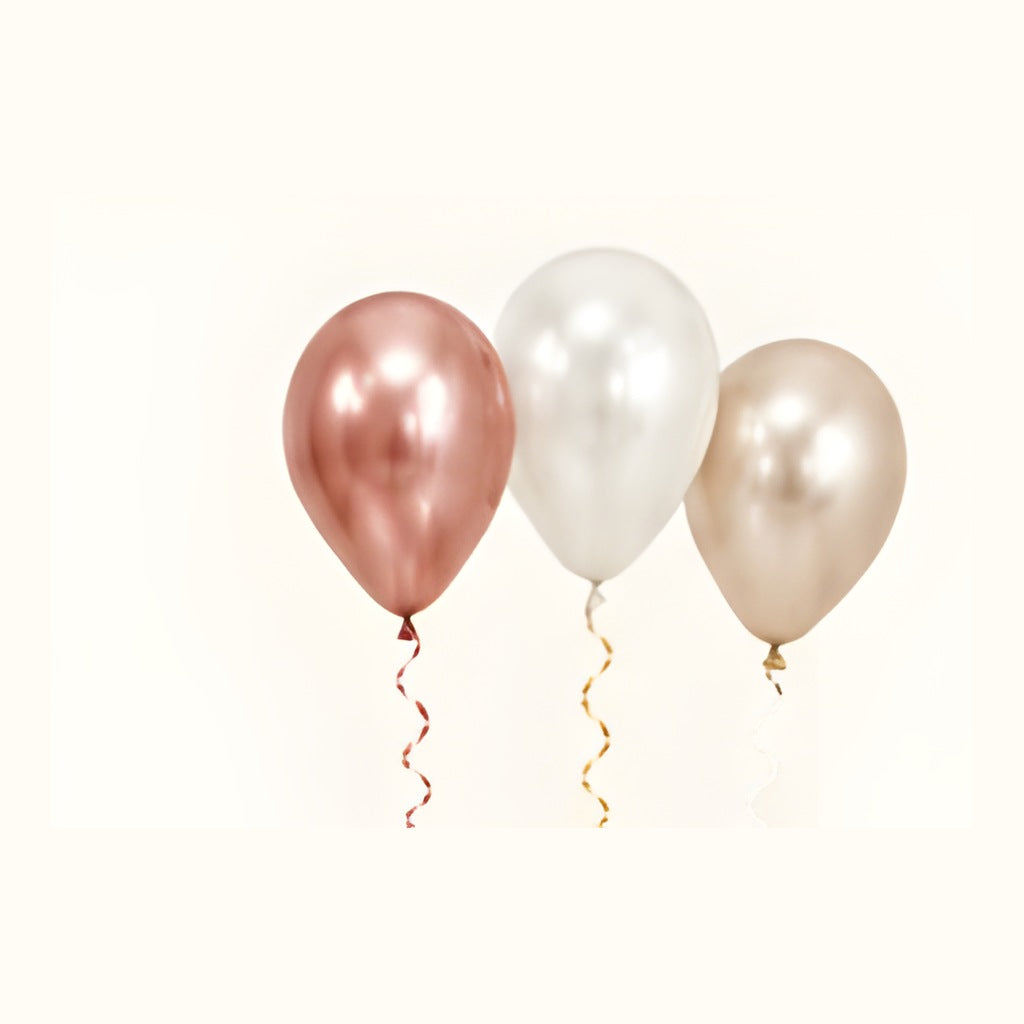 Set de globos con helio - pack látex 3 globos