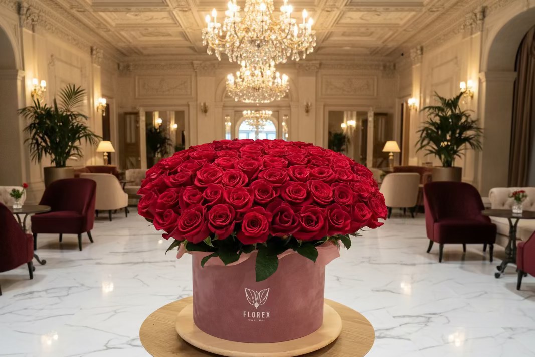 Florex Signature Red Roses Box - Florex